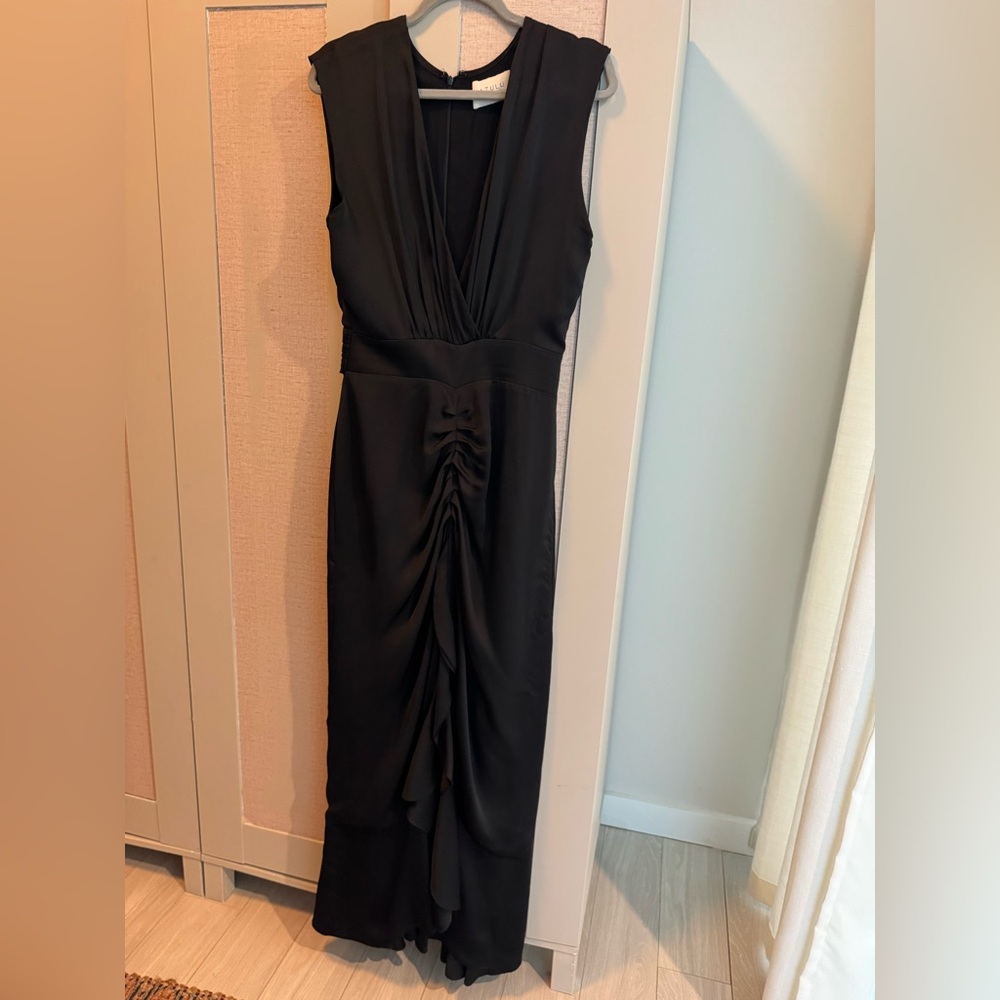 Azulu Colombia Black Evening Dress